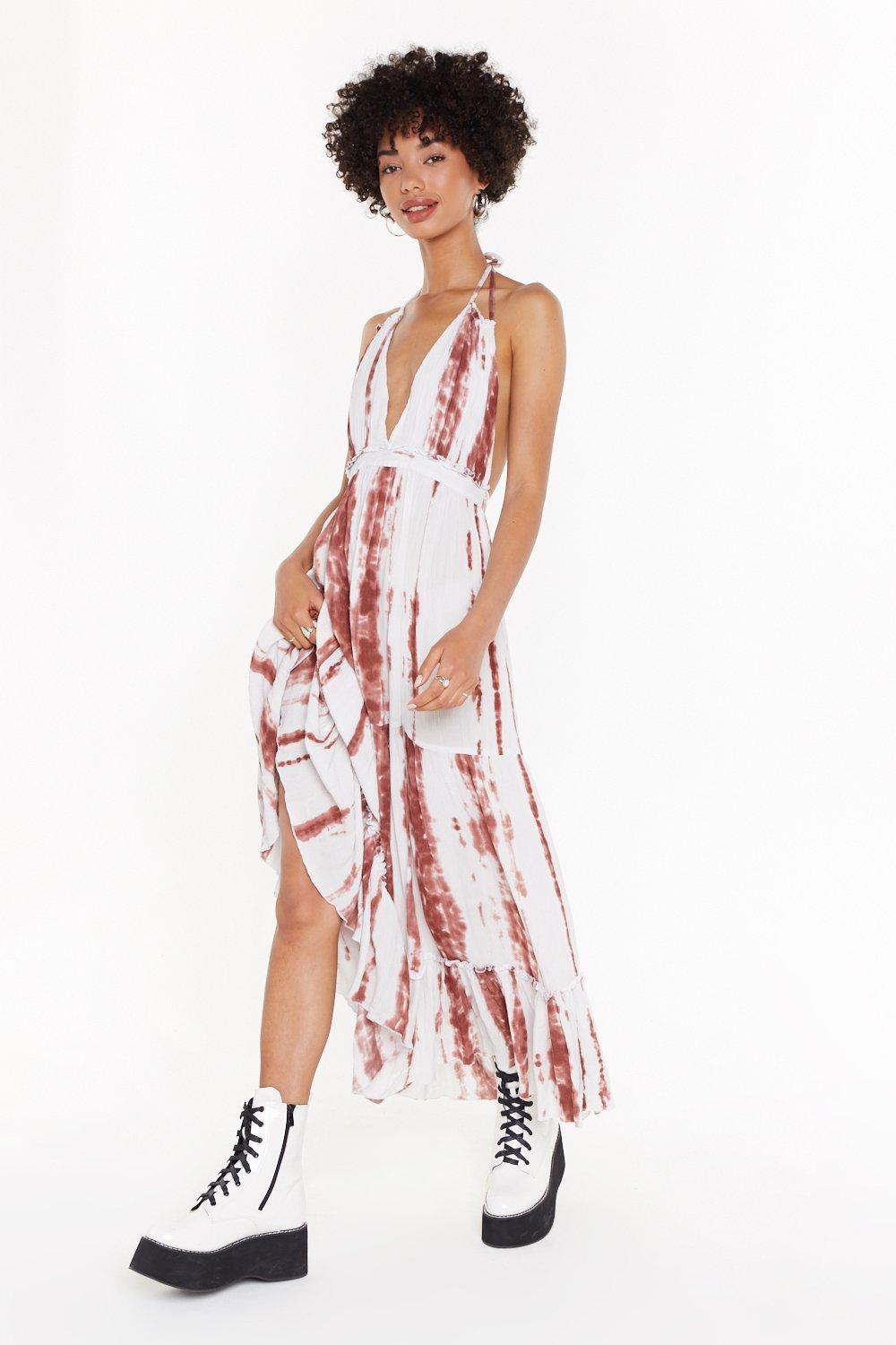 cheesecloth maxi dress