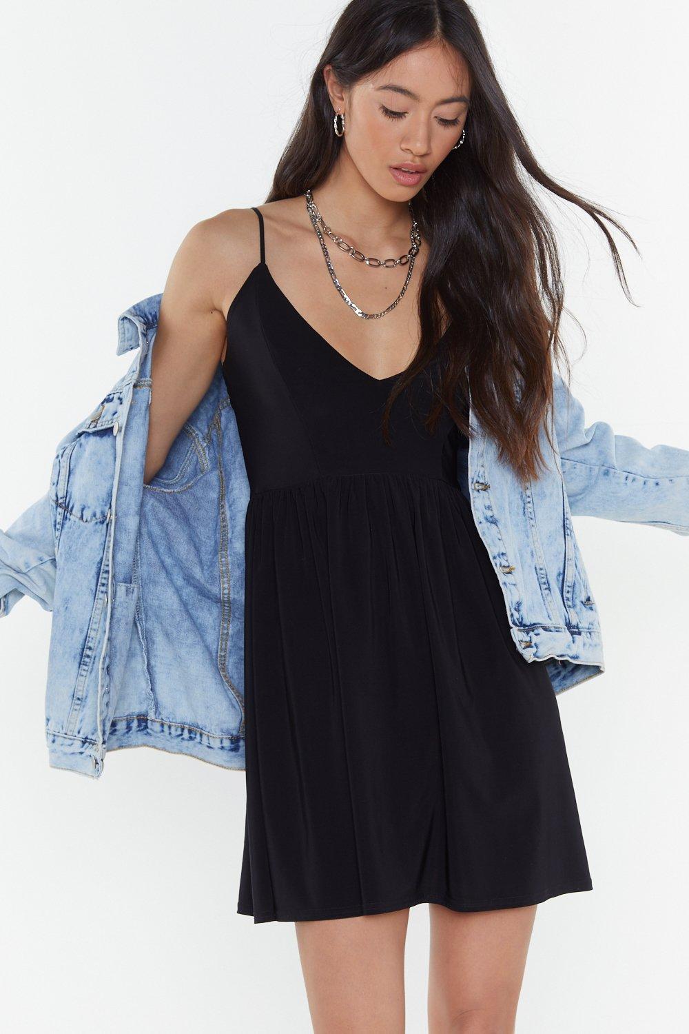 slinky dress mini