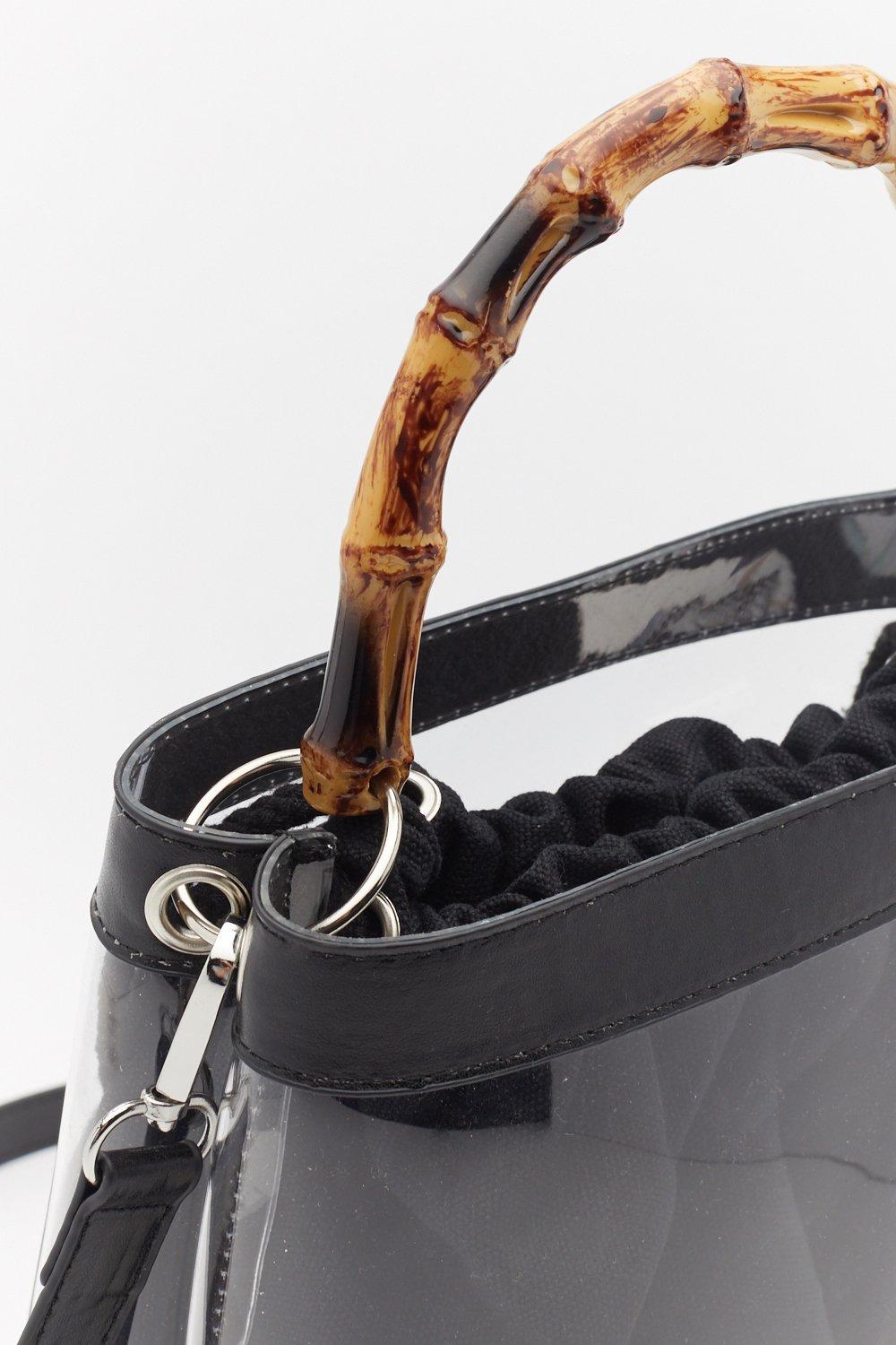 perspex cross body bag