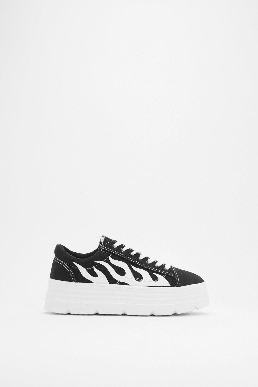 nasty gal platform sneakers