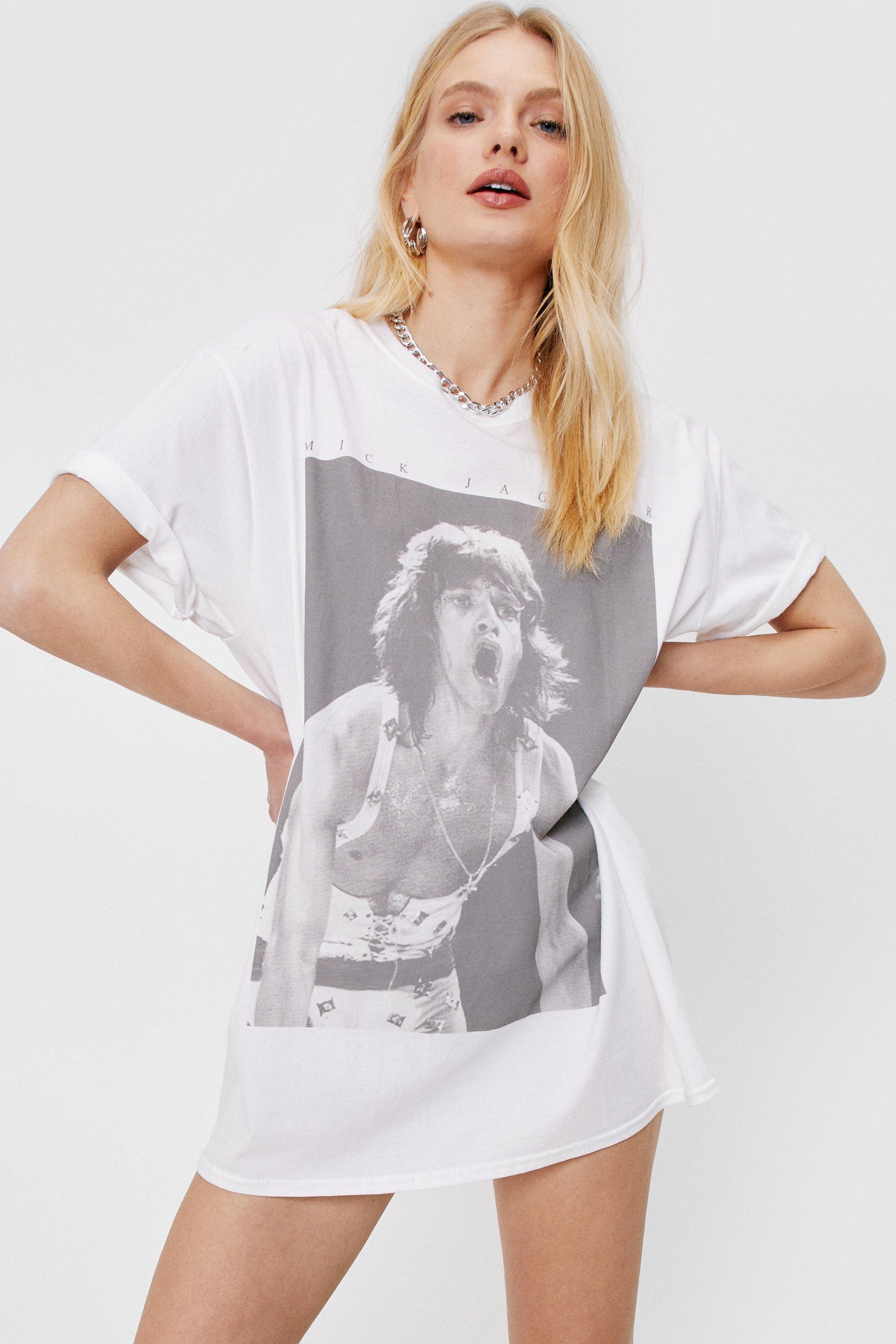 graphic tee shirt dress