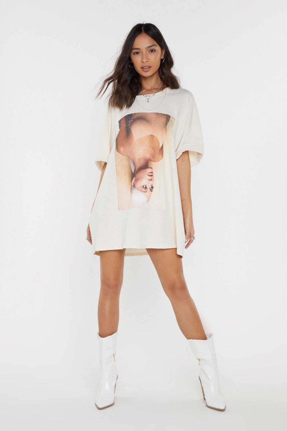 ariana grande t shirt dress