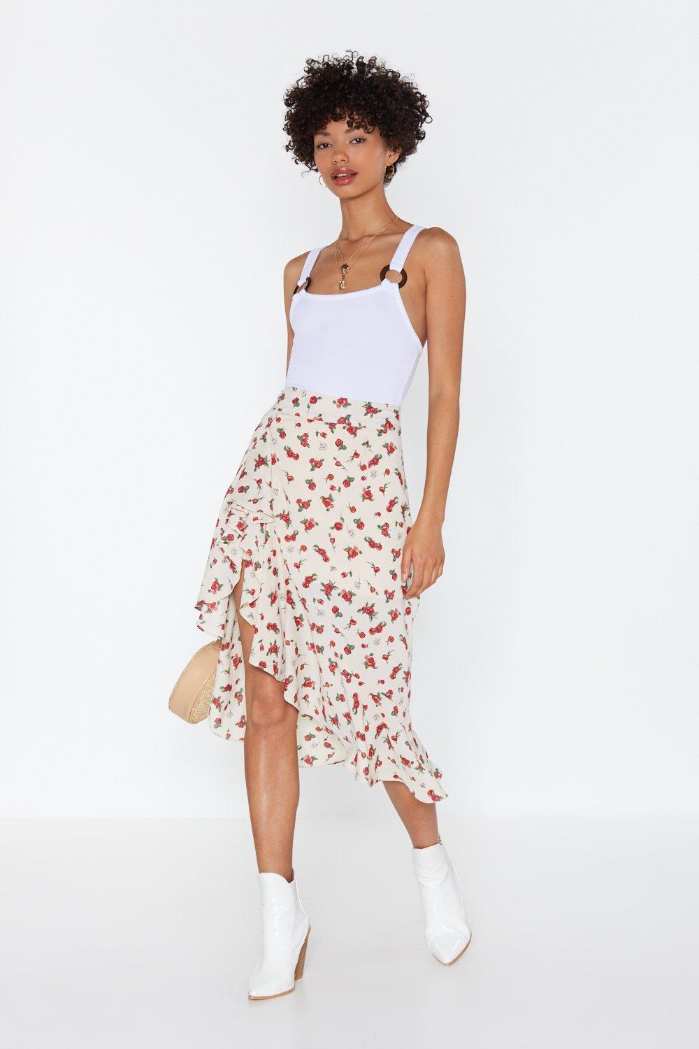 ruffle midi