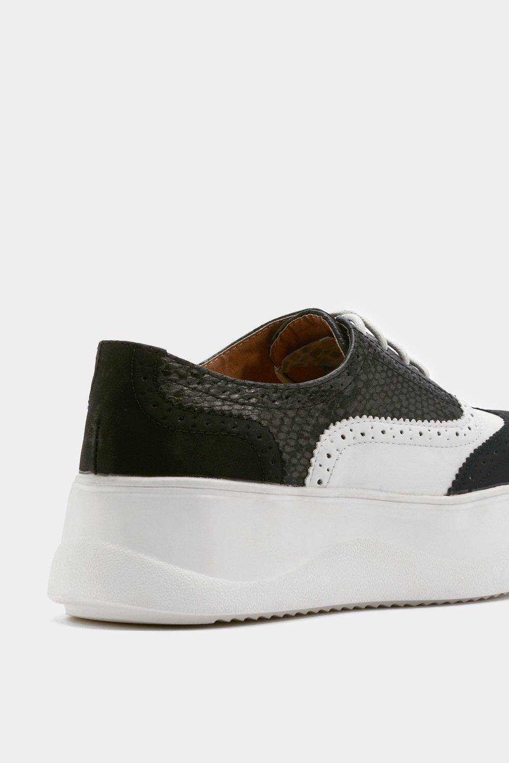 flatform brogues