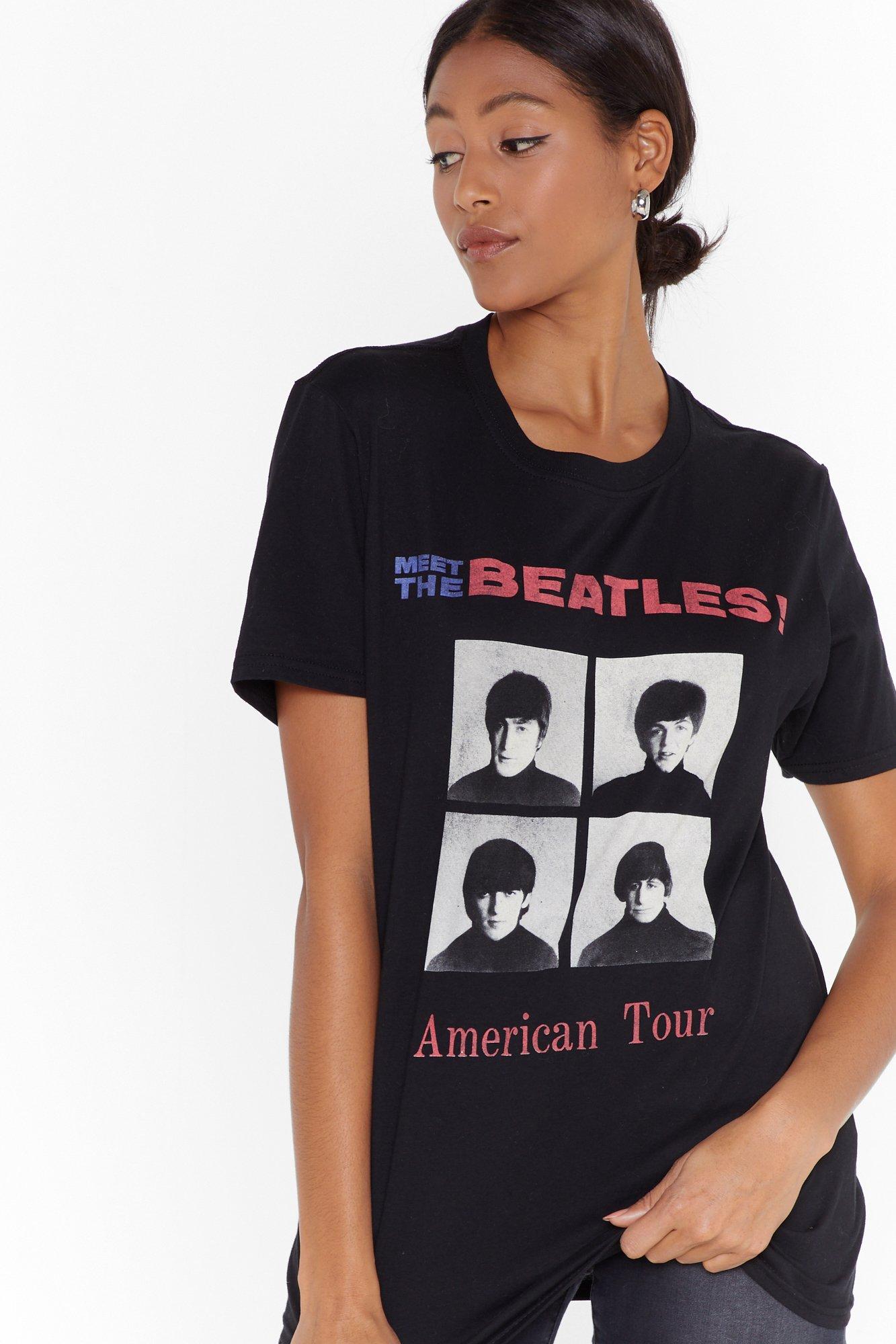 the beatles graphic tee