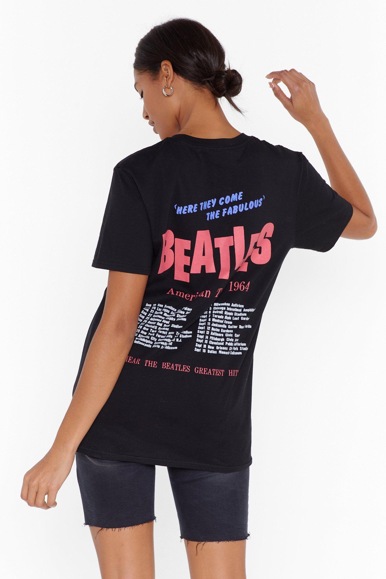 beatles graphic tee