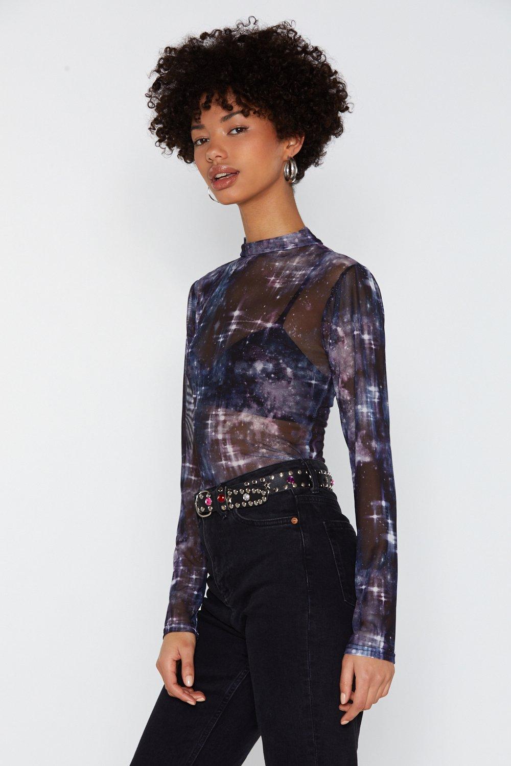 galaxy mesh top