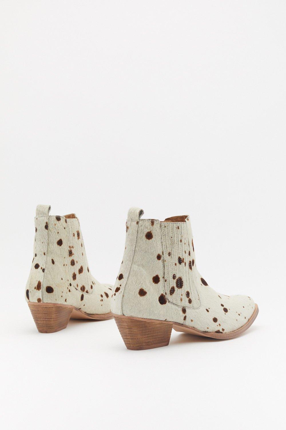 pony hair boots