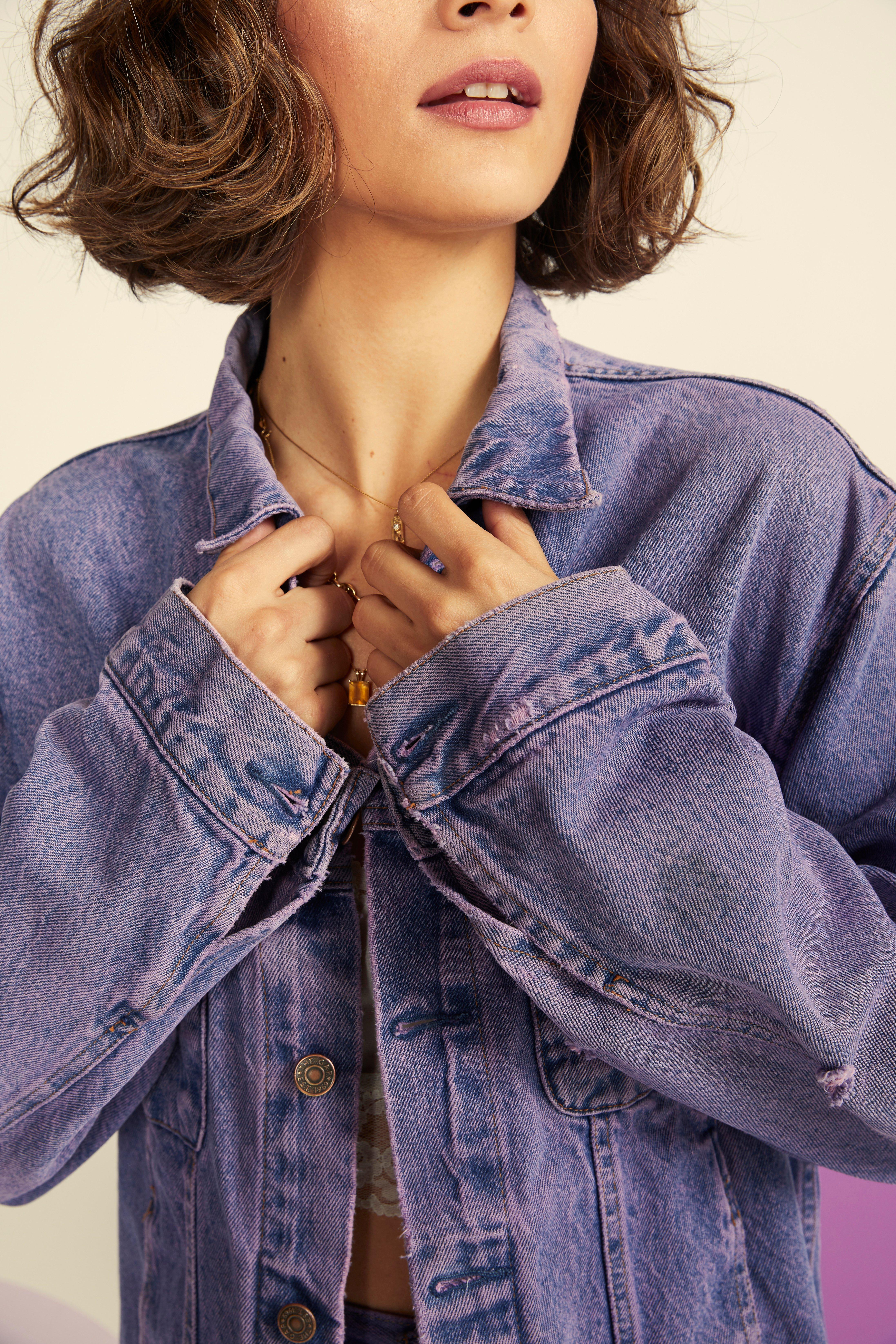 nasty gal denim jacket