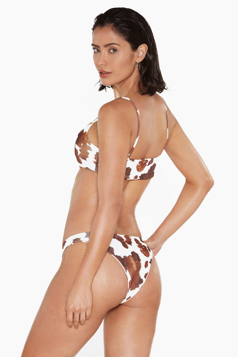 cow bikini