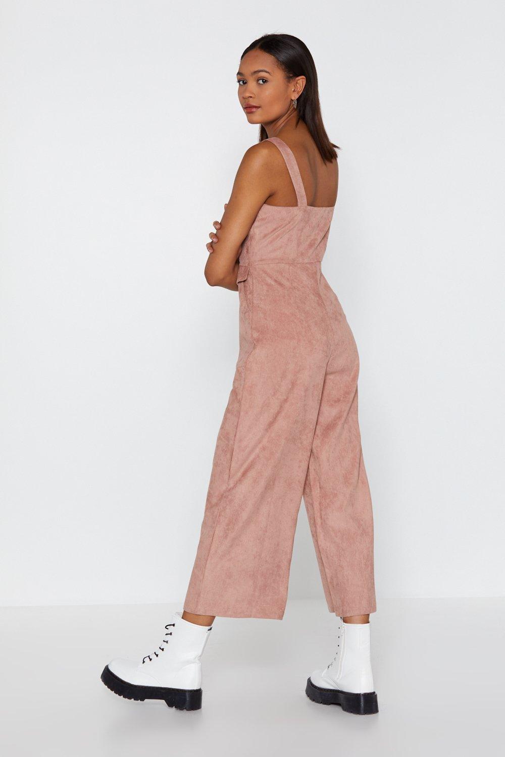 nasty gal pink jumpsuit