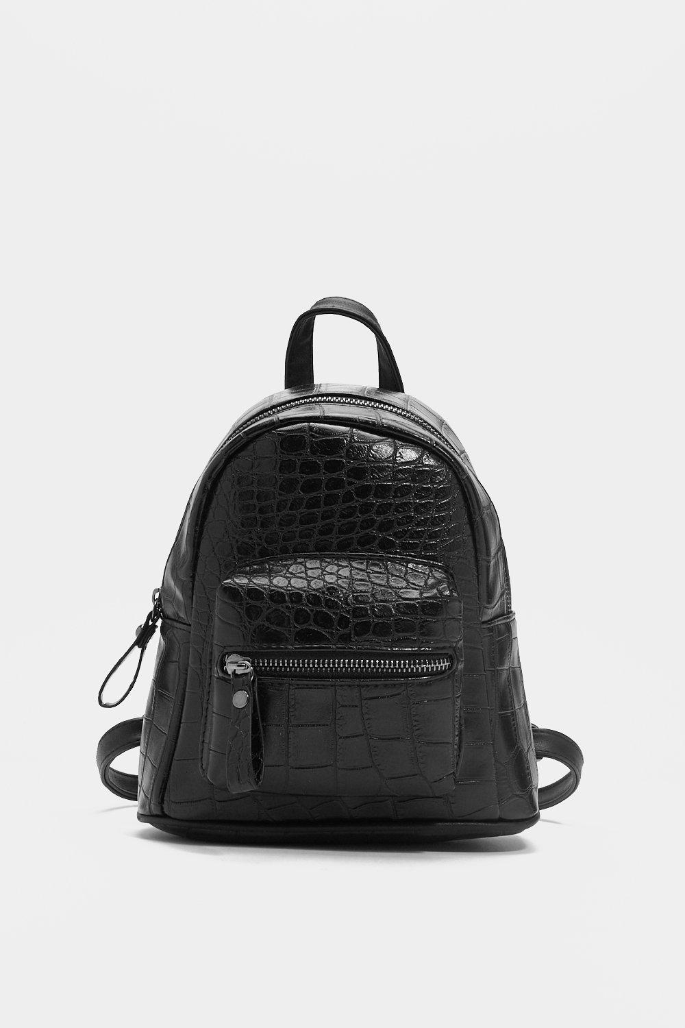 mini croc backpack