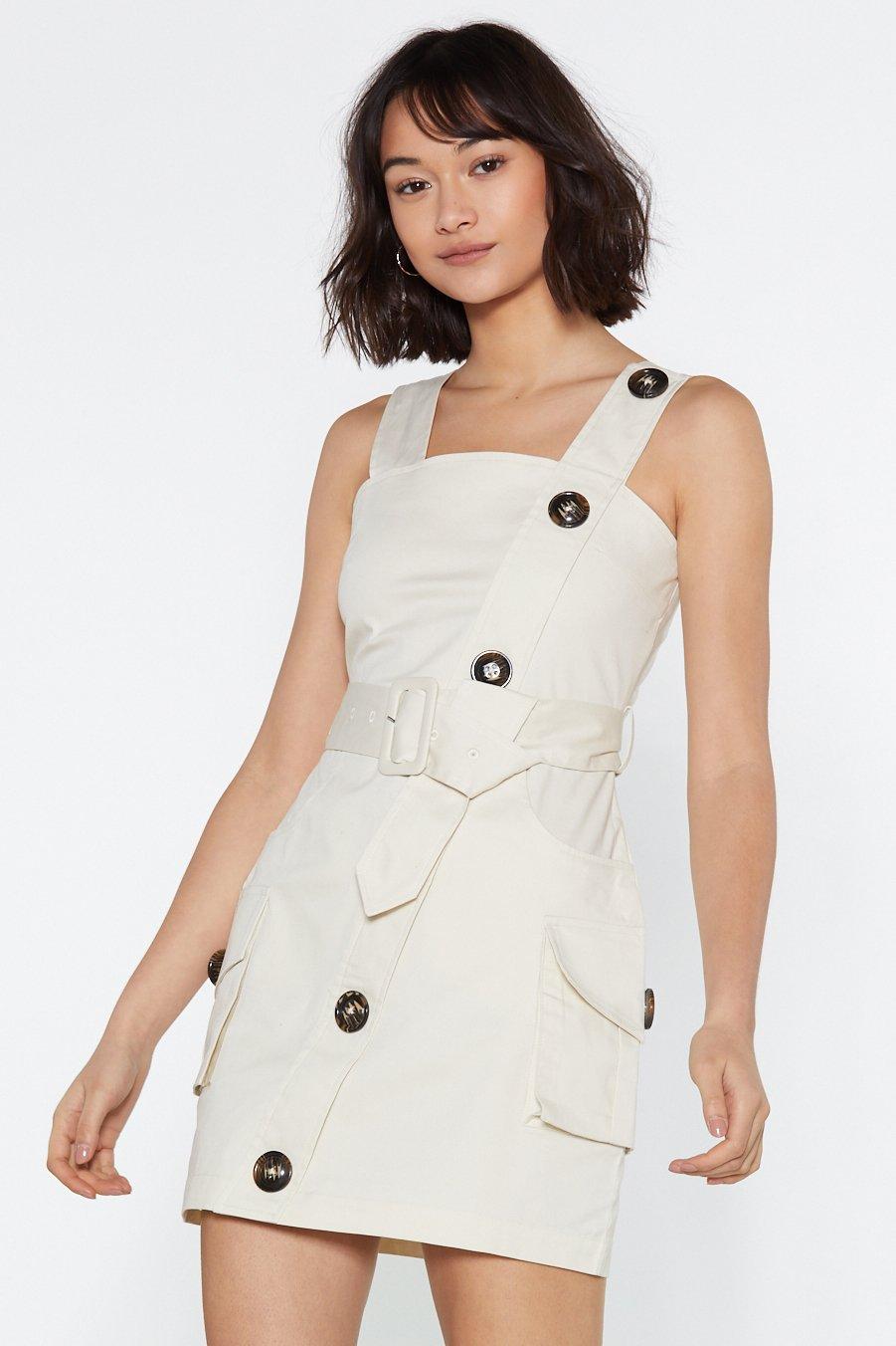 utility mini dress