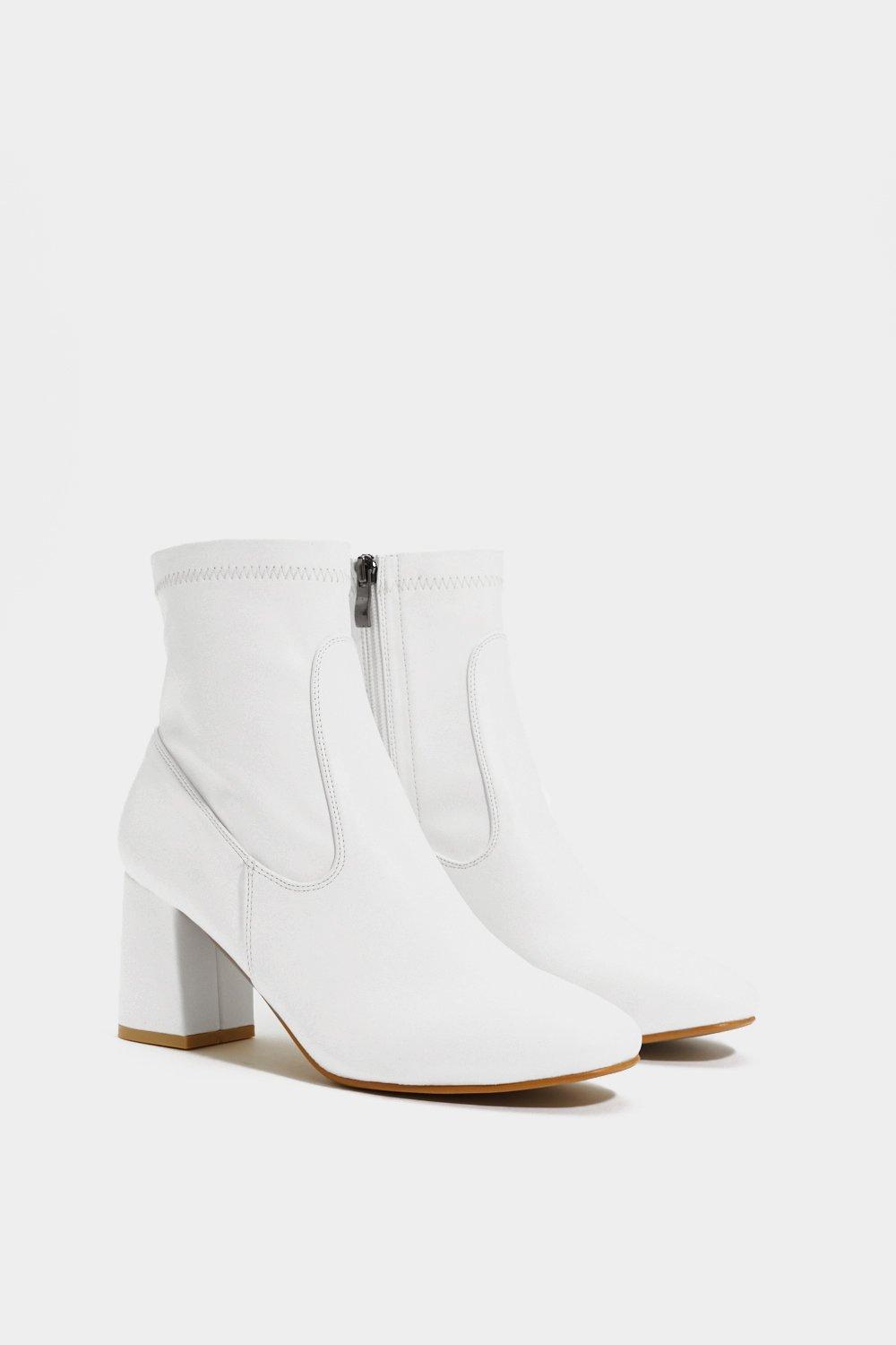 white ankle boots near me