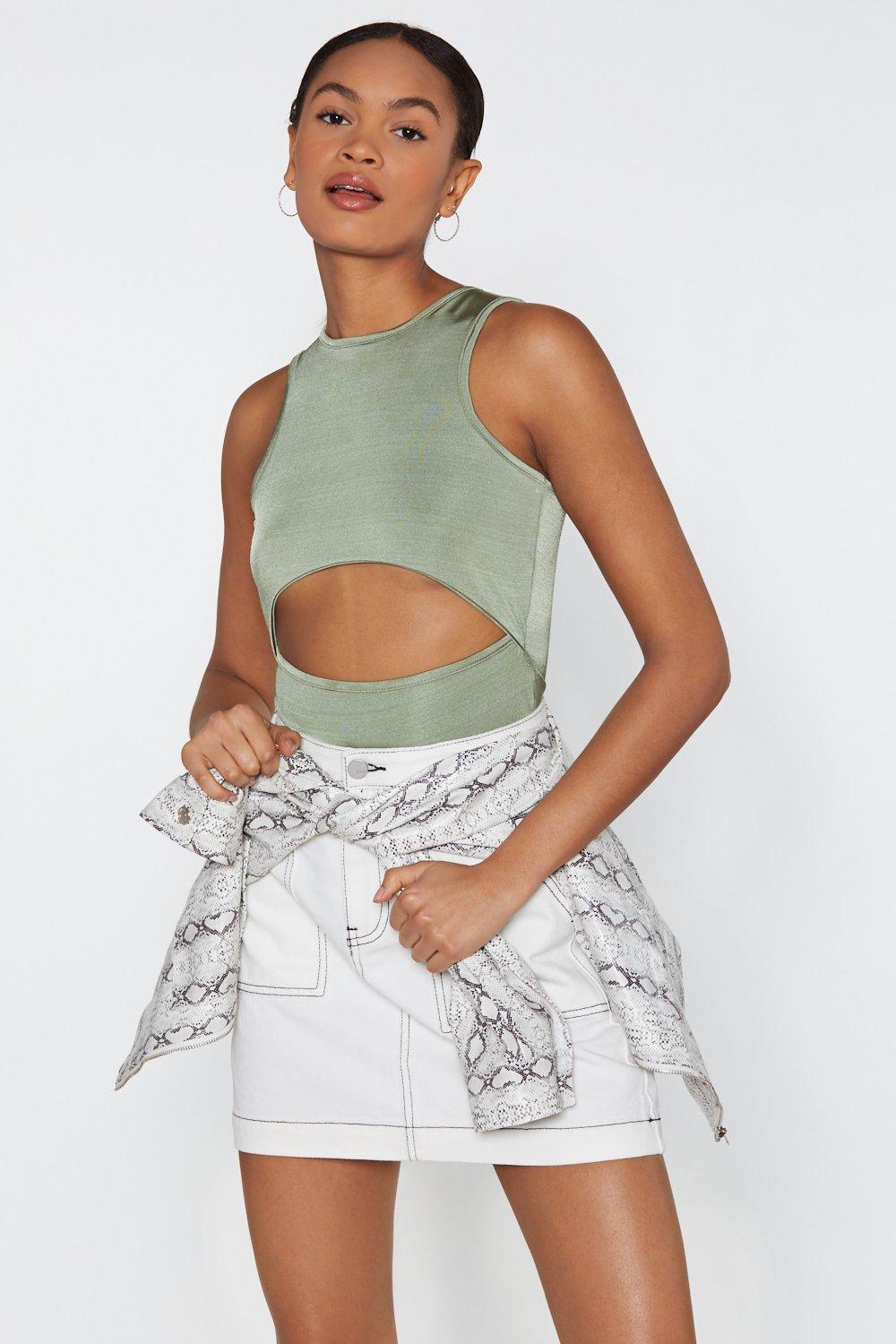 underboob bodysuit