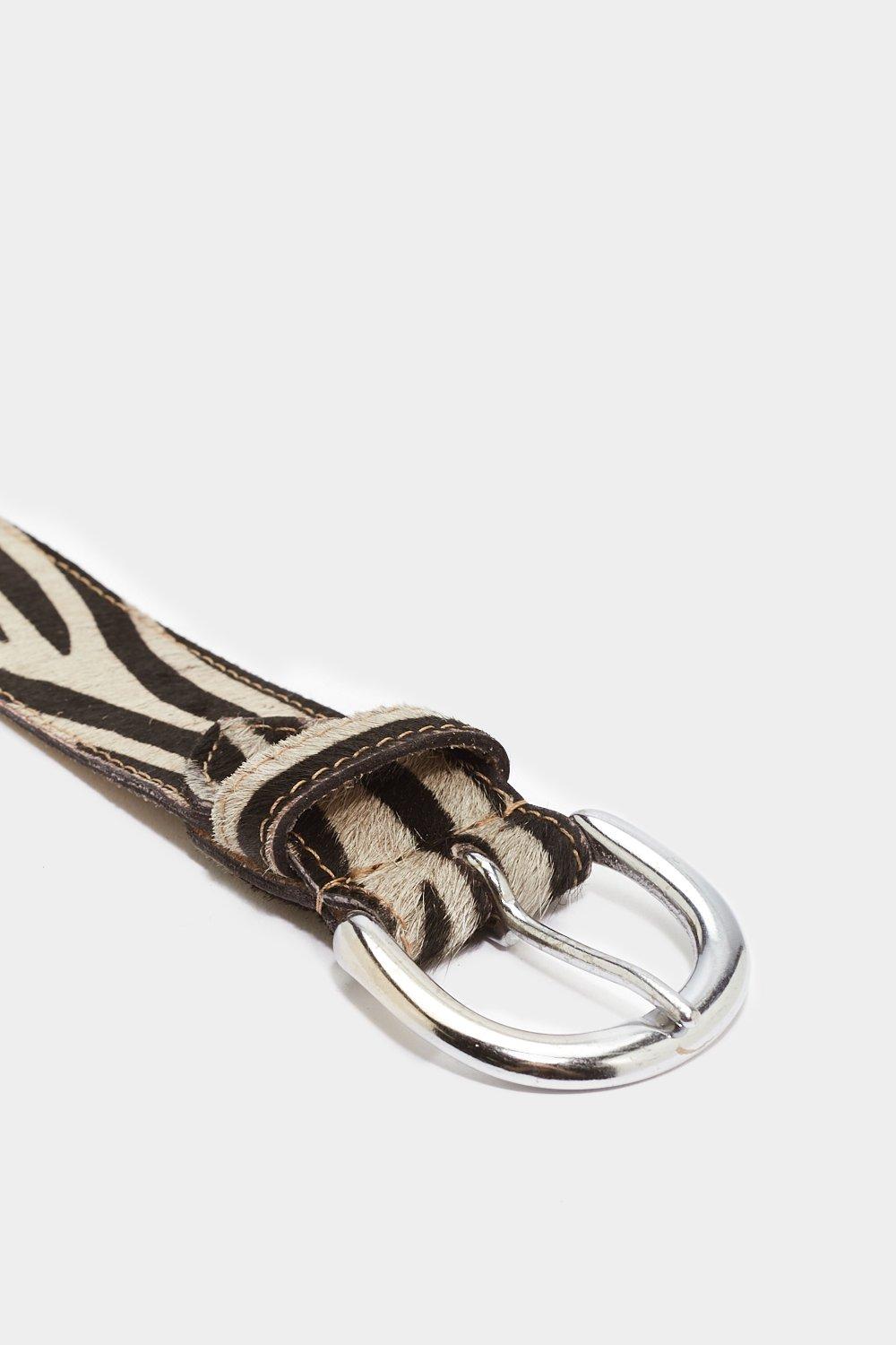 ceinture zebre