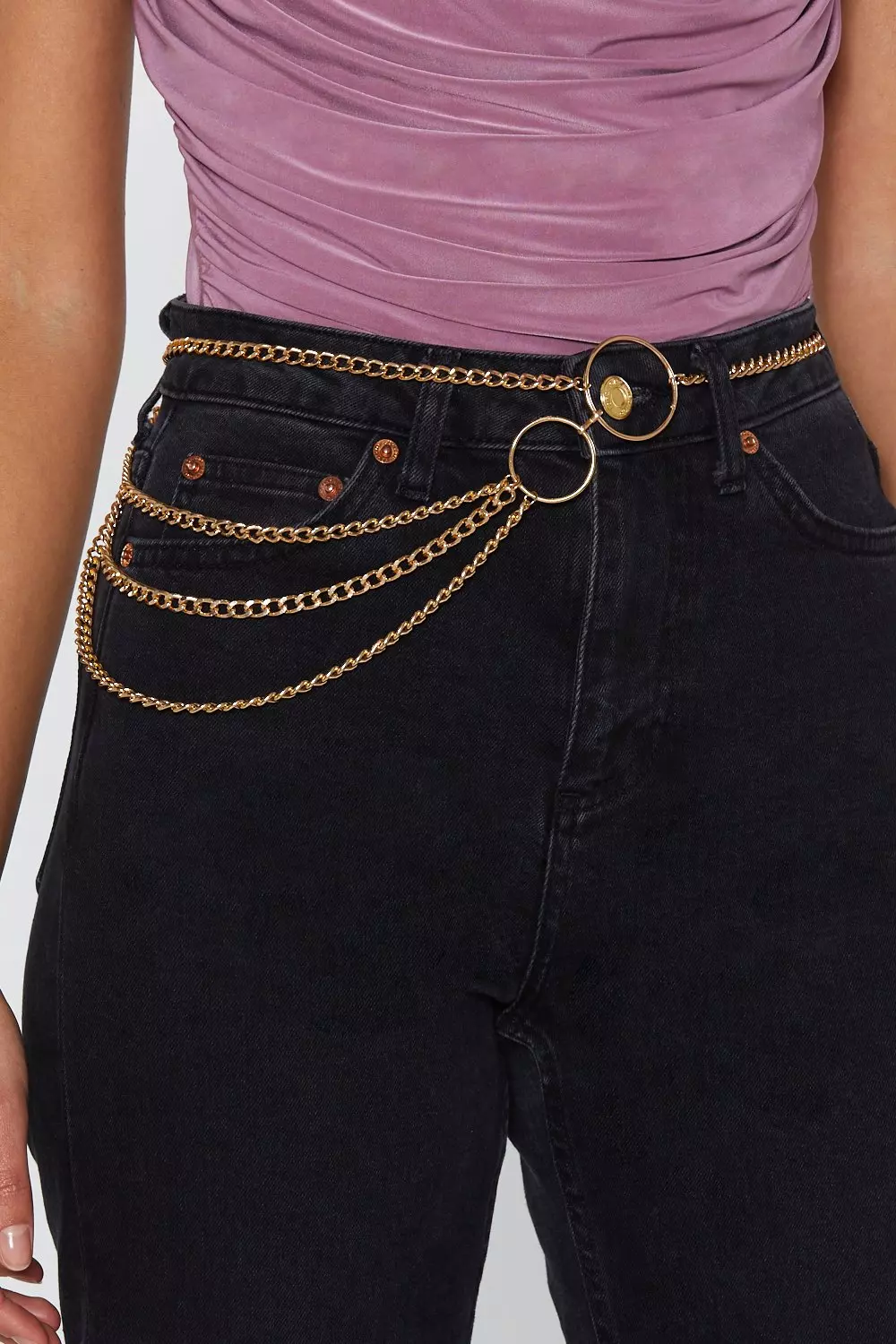 Chain It In O Ring Belt Nasty Gal