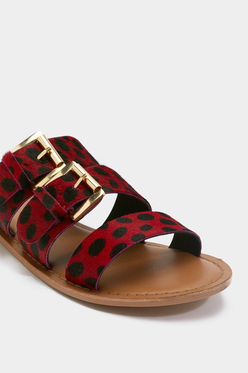 pony hair sandals