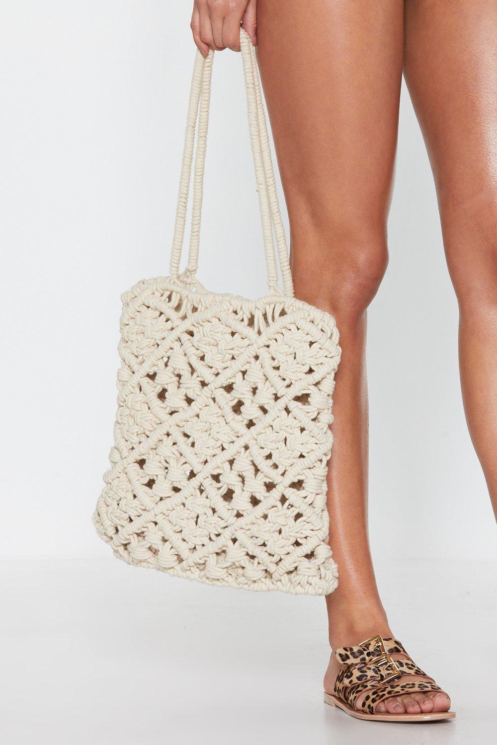 rope tote bag