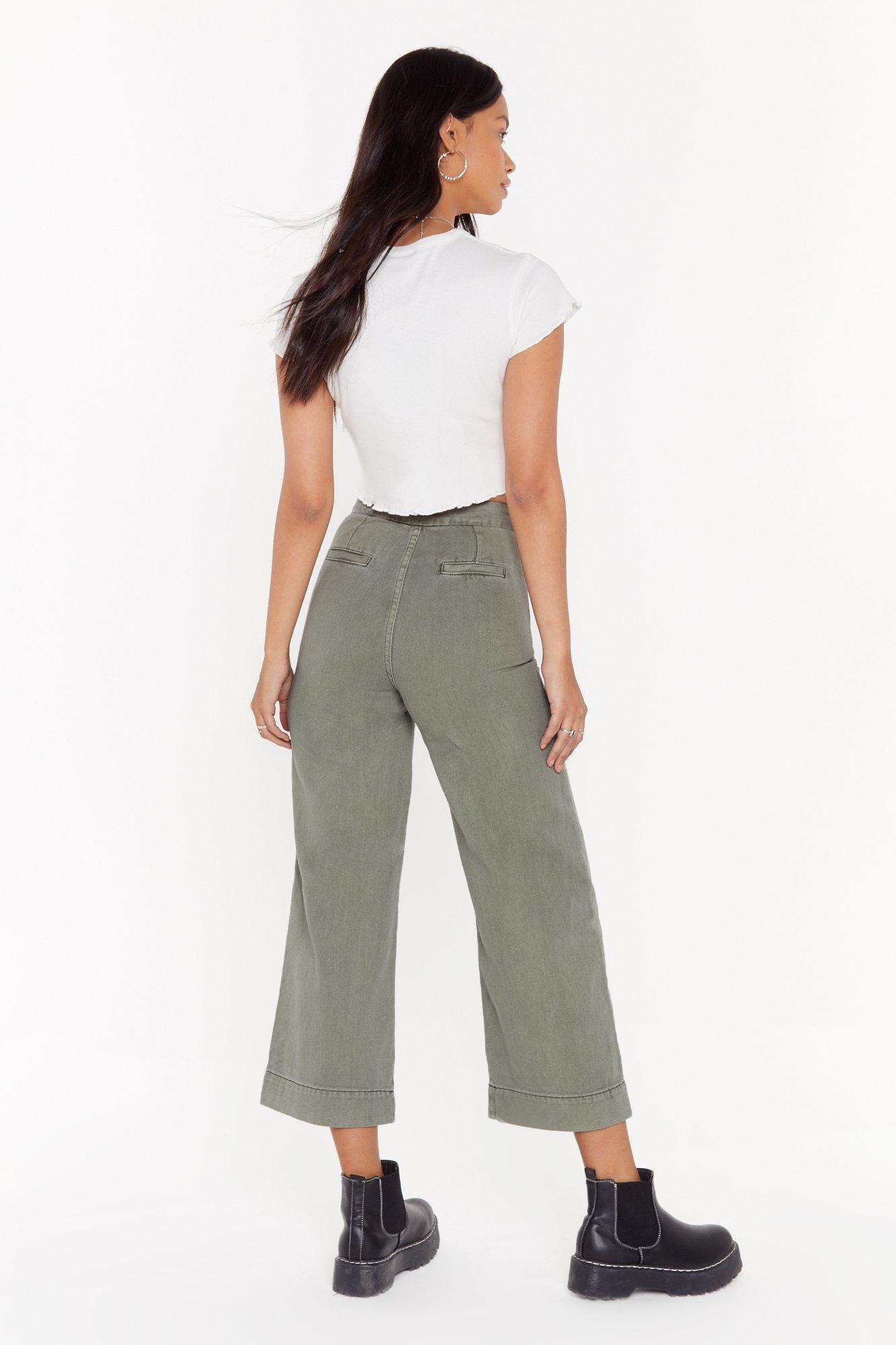 Travel Far And Wide Culotte Jeans Nasty Gal