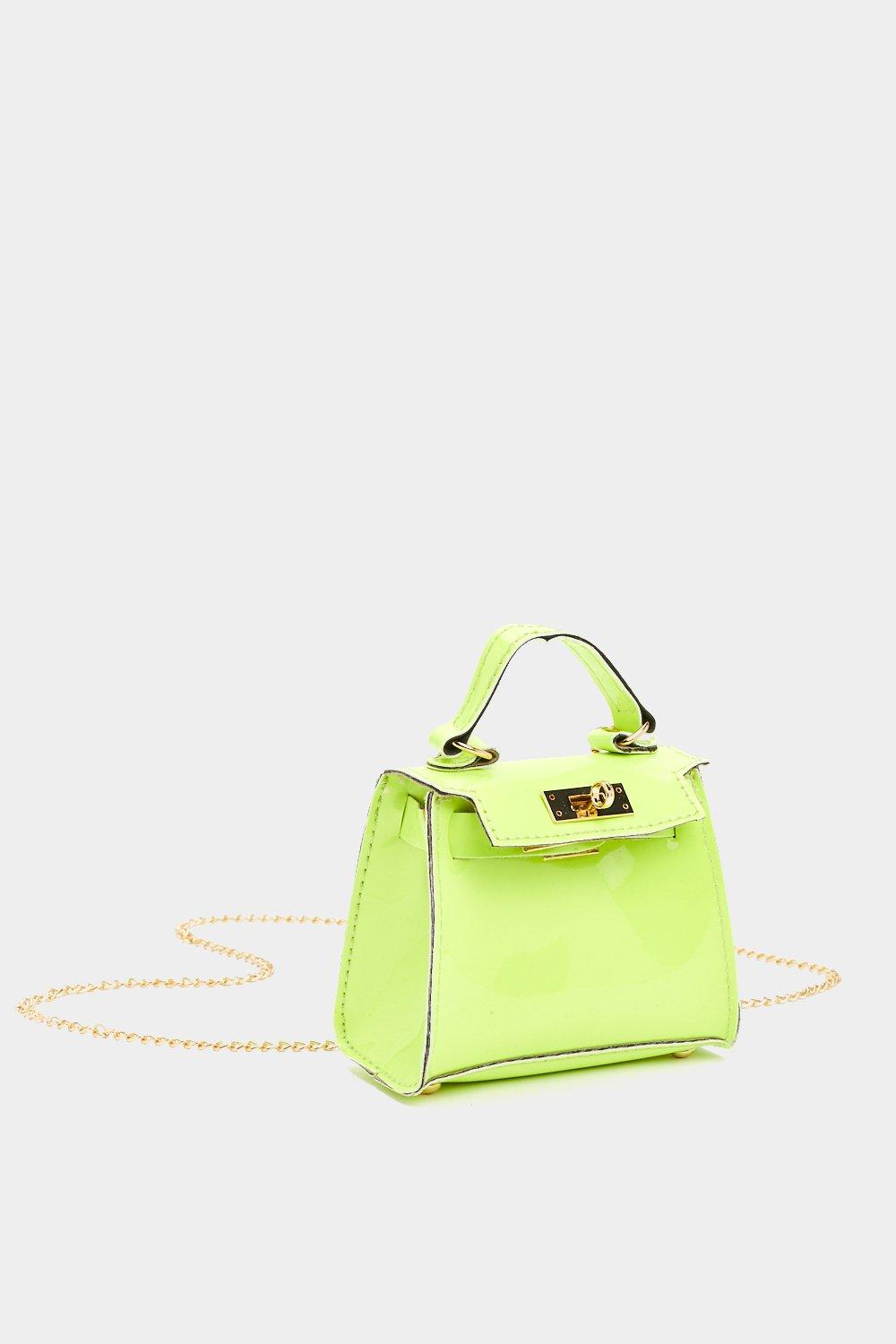 bright yellow crossbody bag