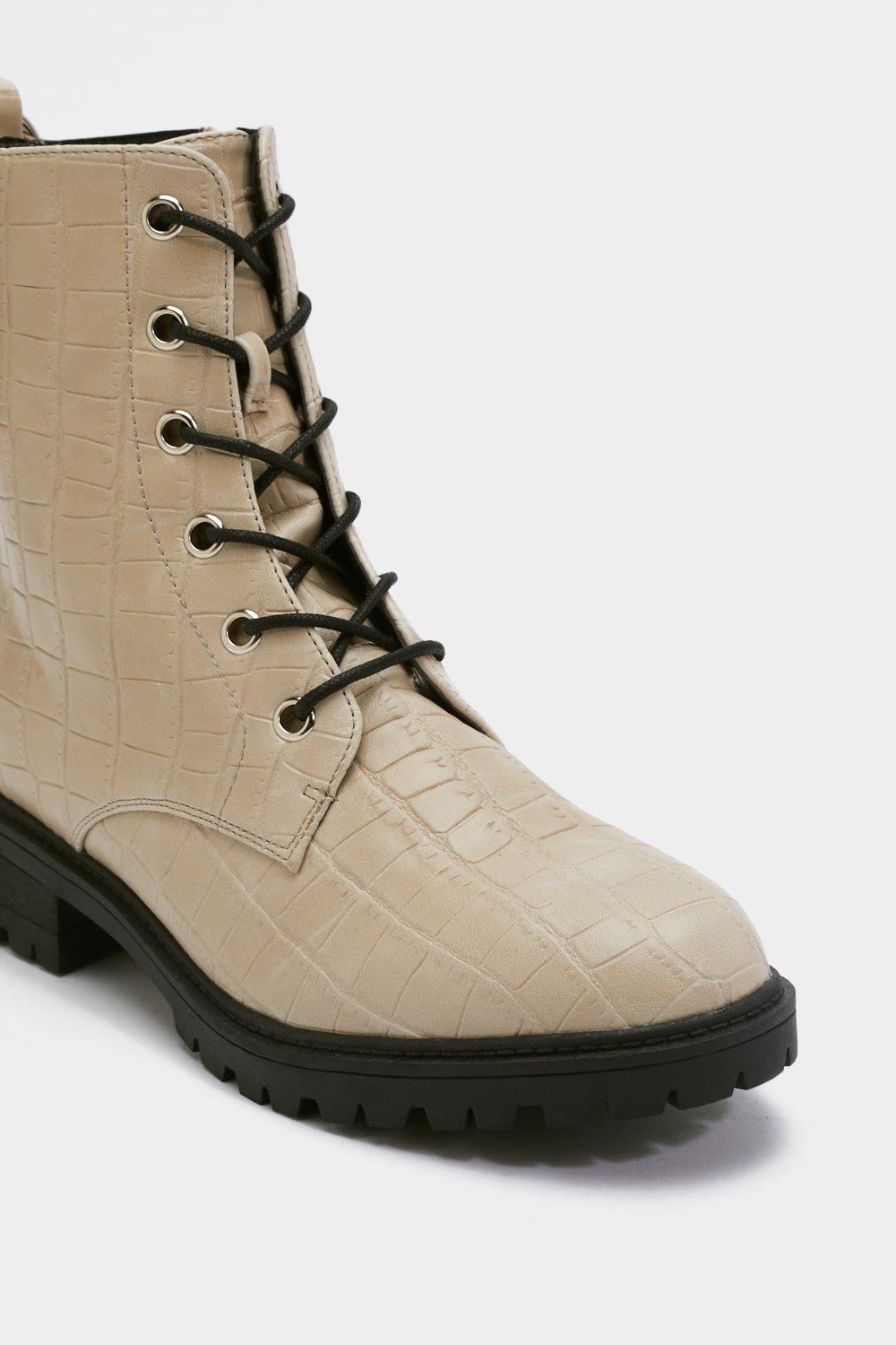 croc biker boots