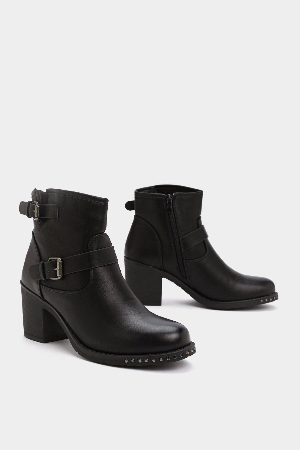 bottes avec talon