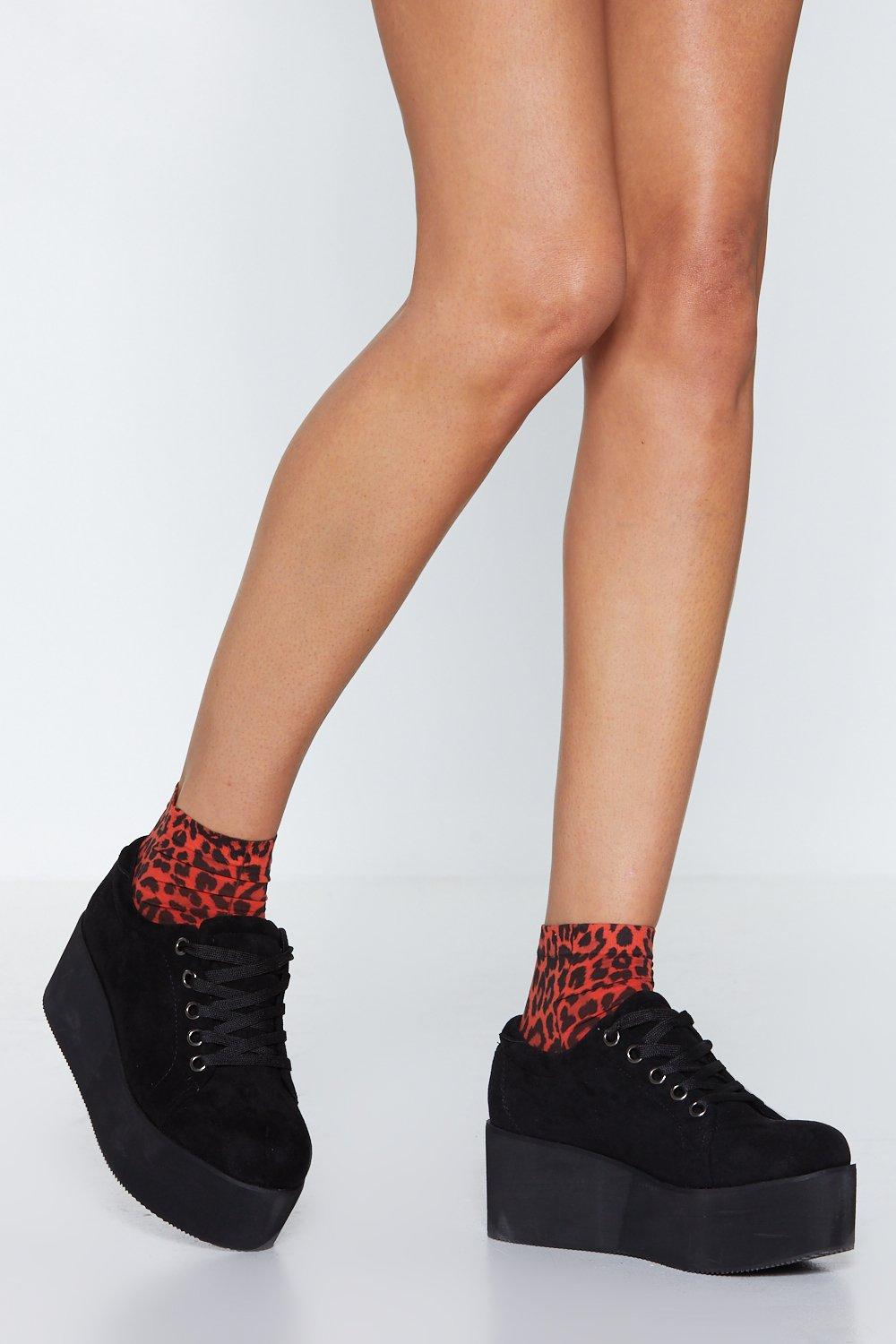 nasty gal platform sneakers