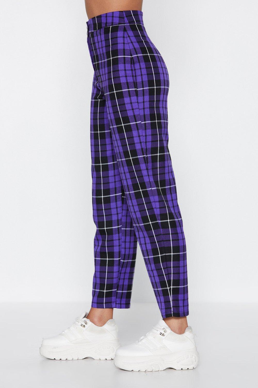 Check Up Time Plaid Pants | Nasty Gal