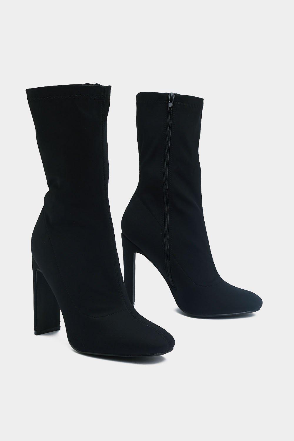 high ankle boot