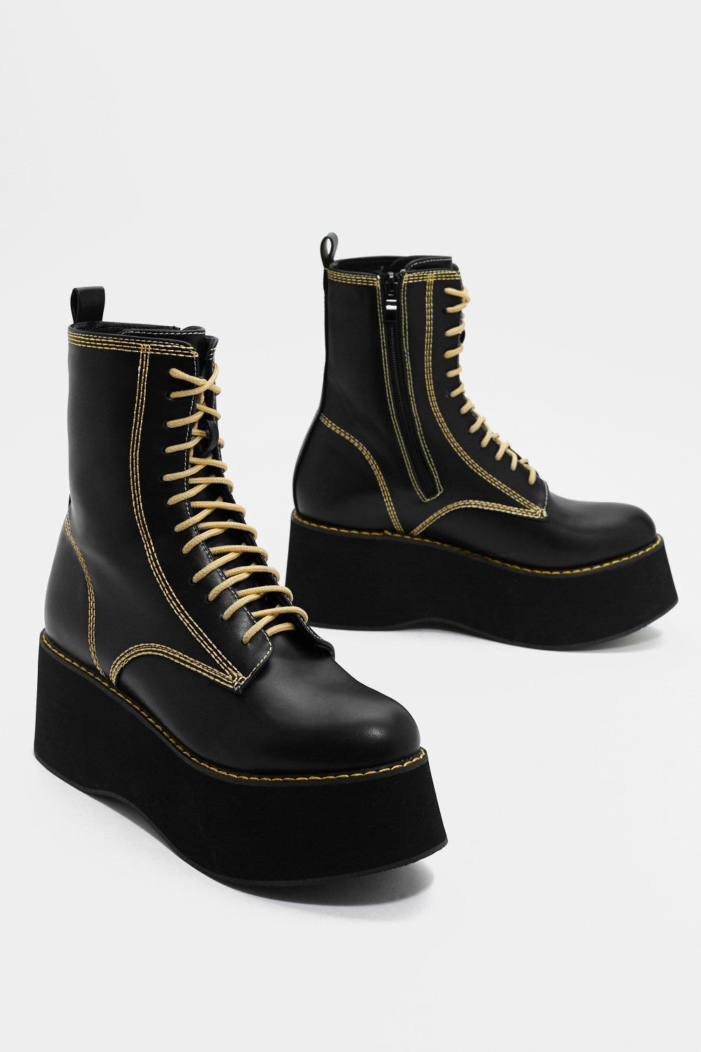 chaussure plateforme haute