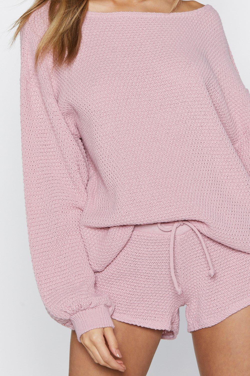 sweater shorts
