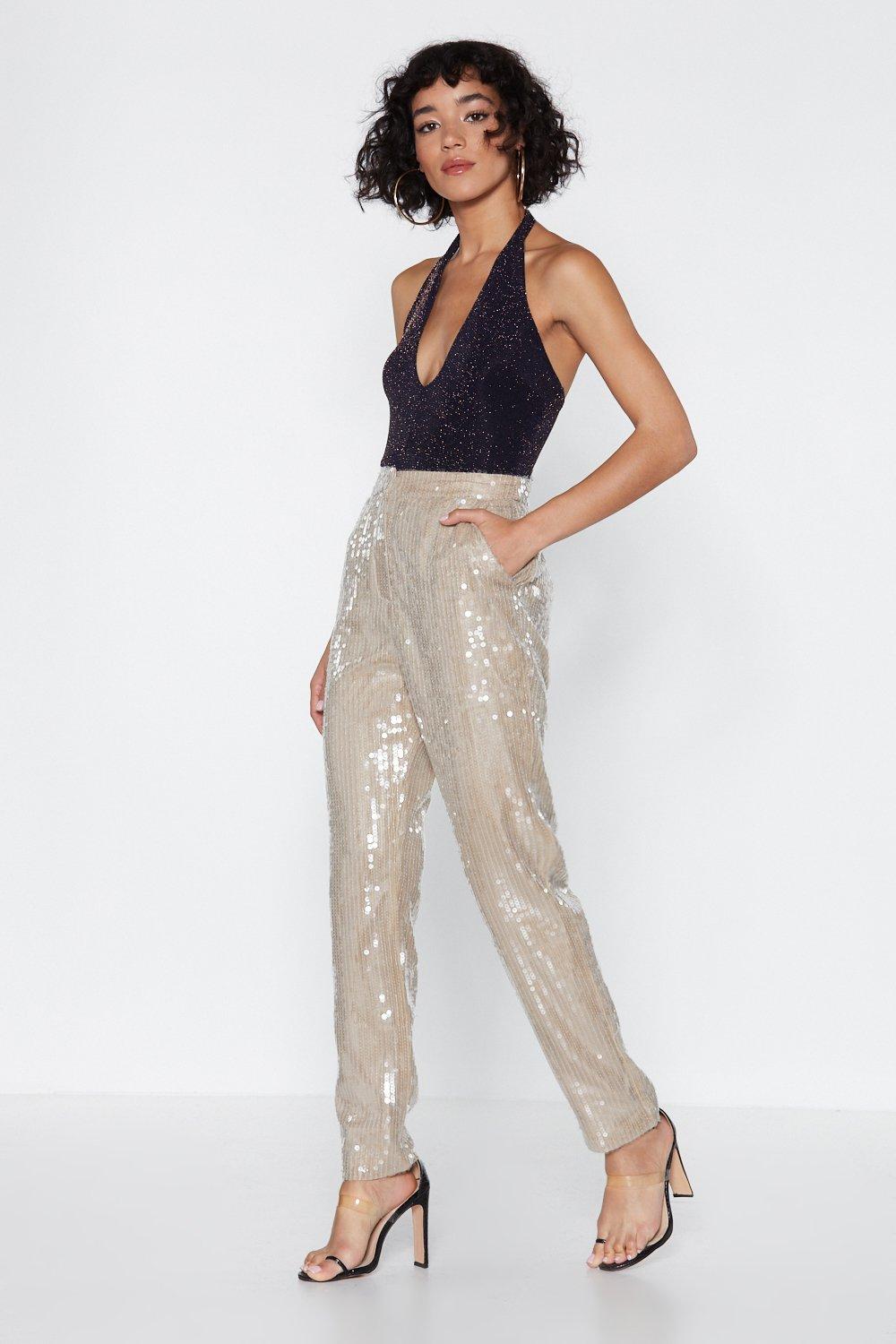 cheap sequin pants