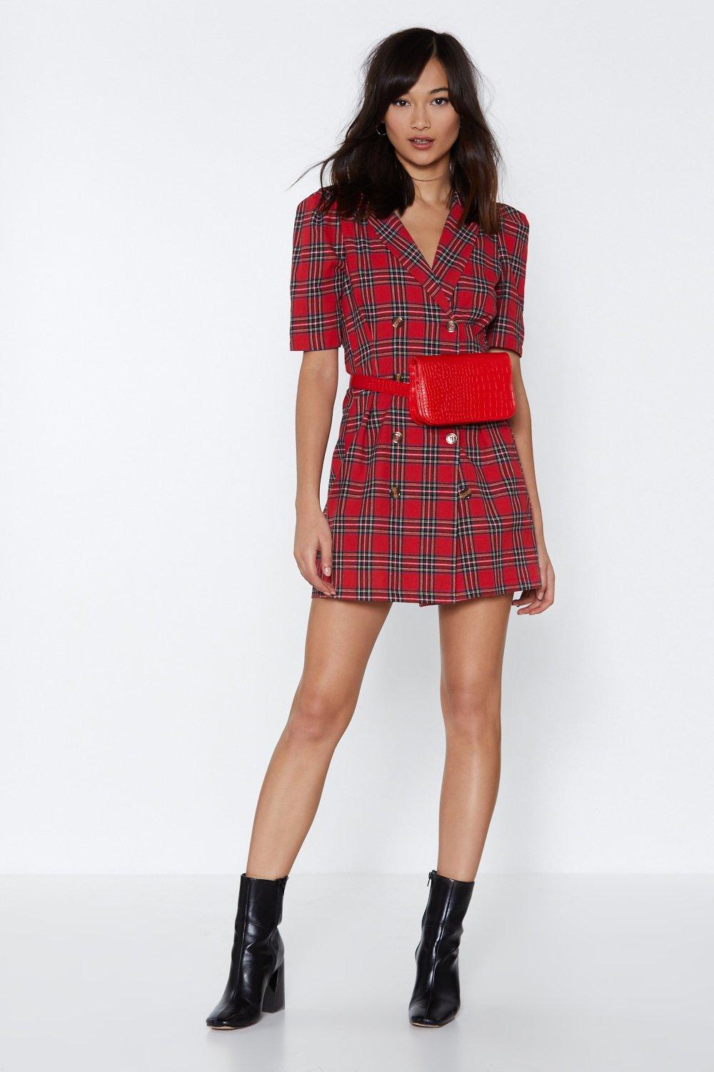 next tartan dress