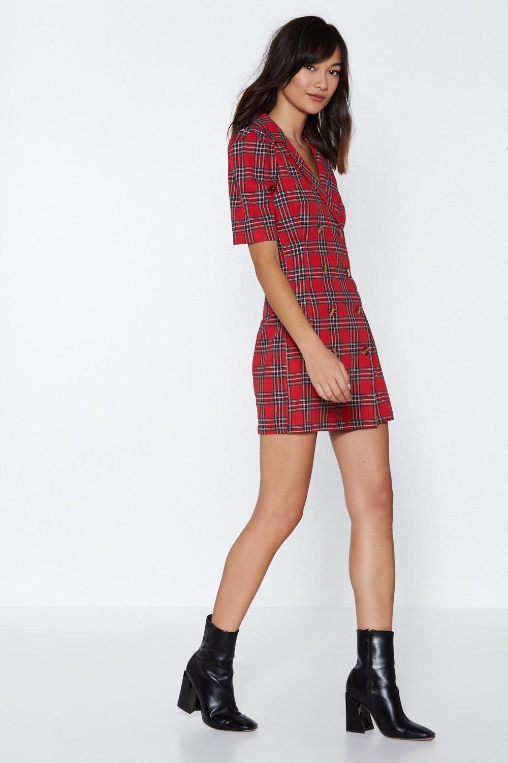 next tartan dress