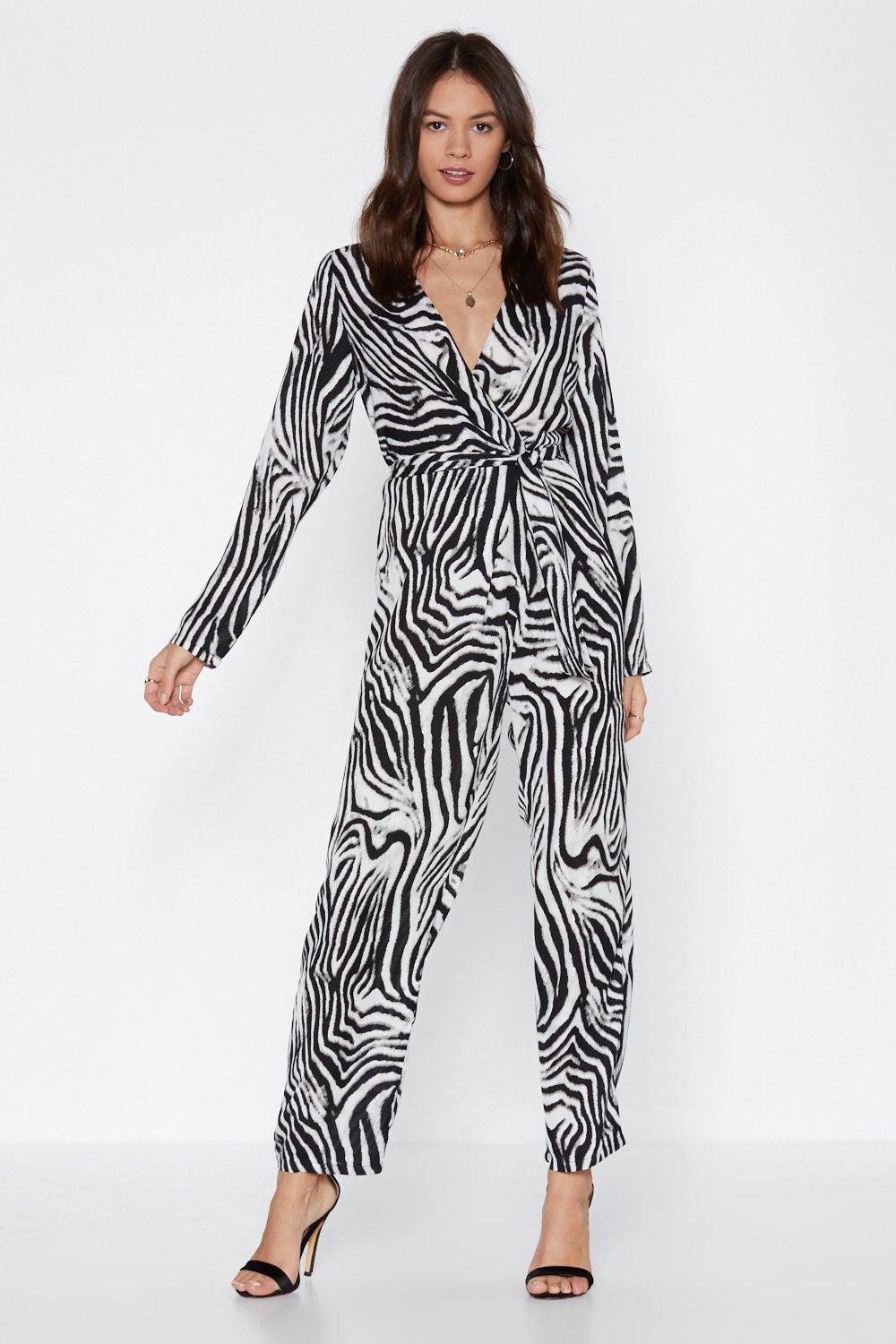 jumpsuit zebra