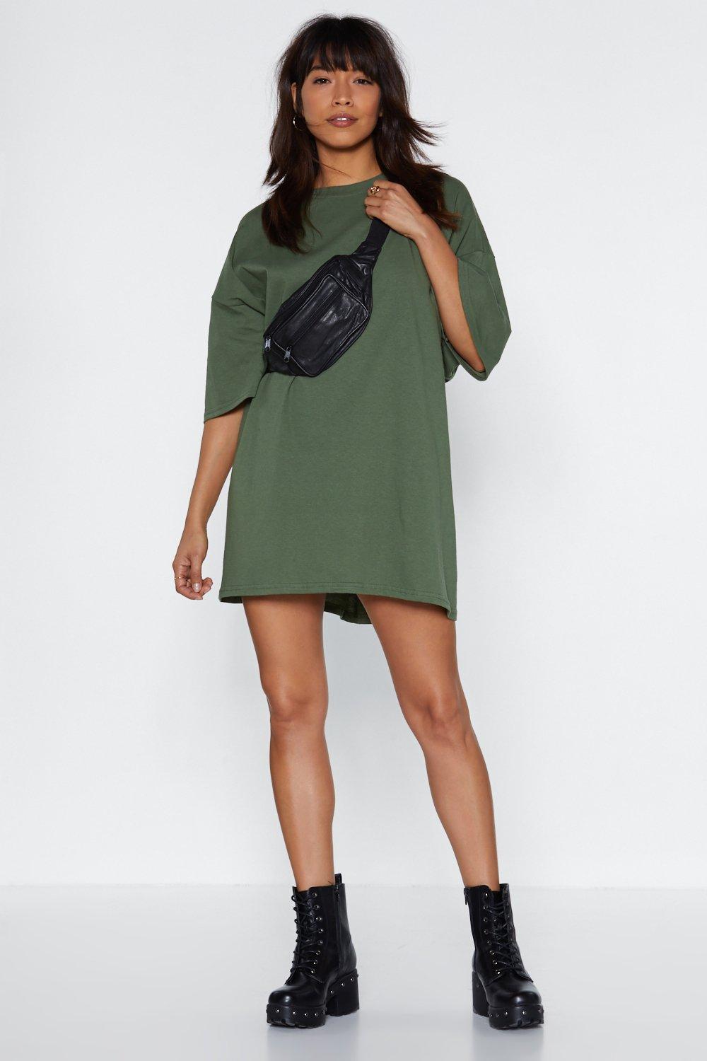 loose tee dress