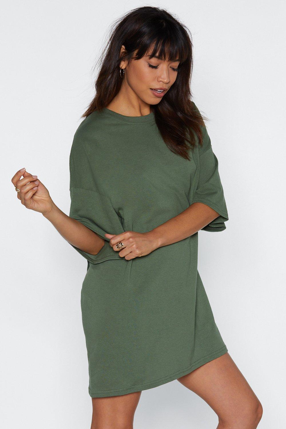 loose tee dress