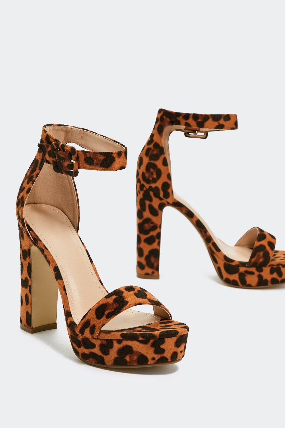 Hear Me Roar Leopard Heel | Nasty Gal