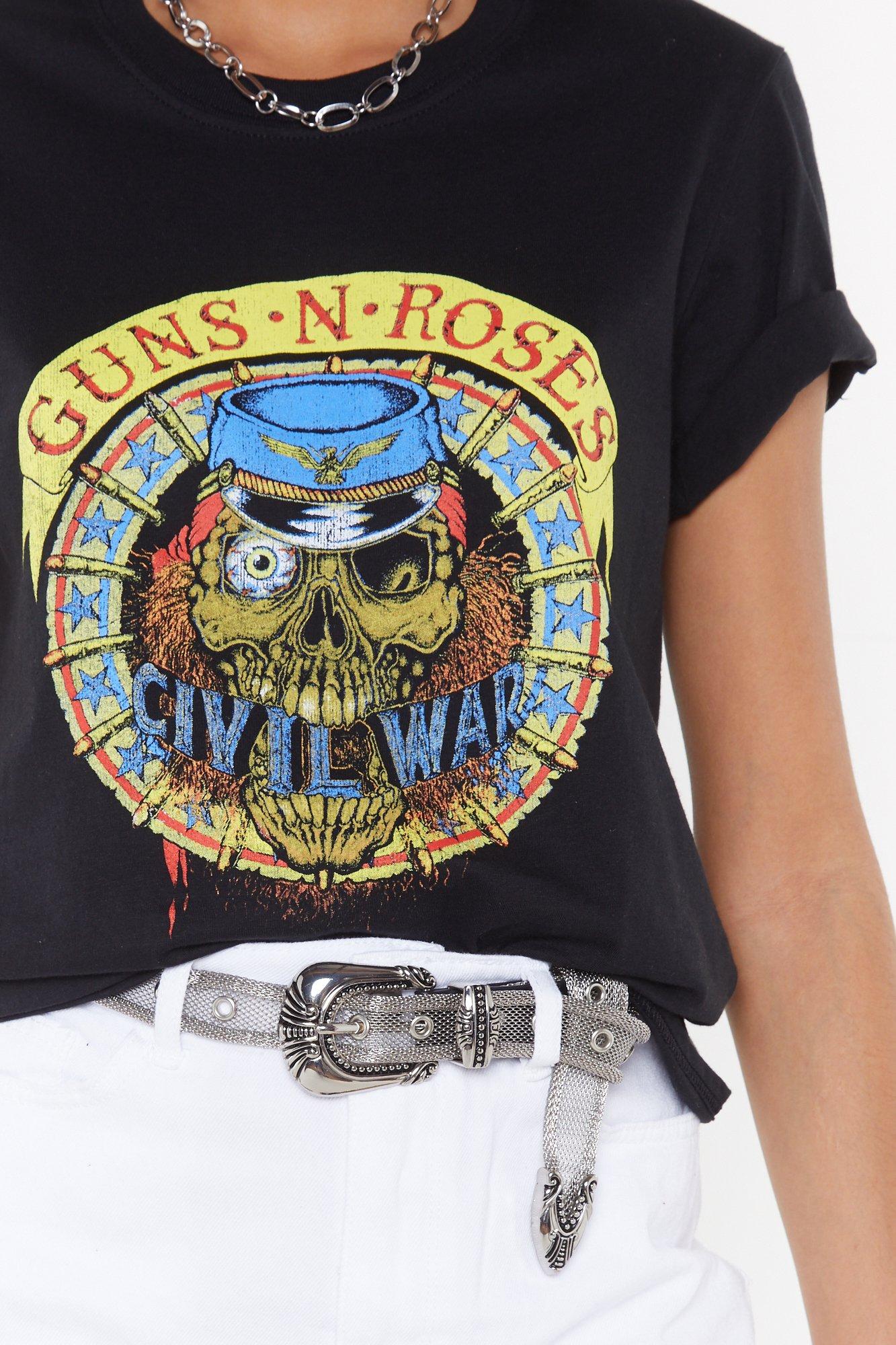 guns n roses graphic tee