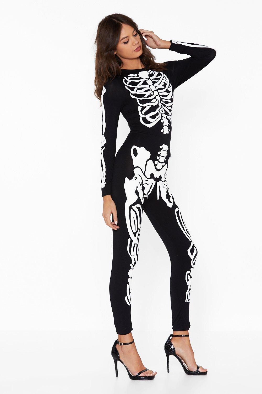 jumpsuit skeleton