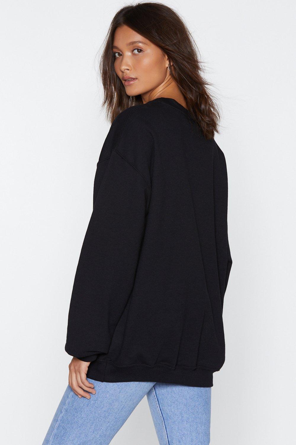 so oversized sweatshirt