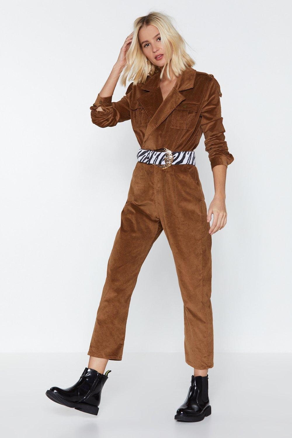 whistles animal print jumpsuit