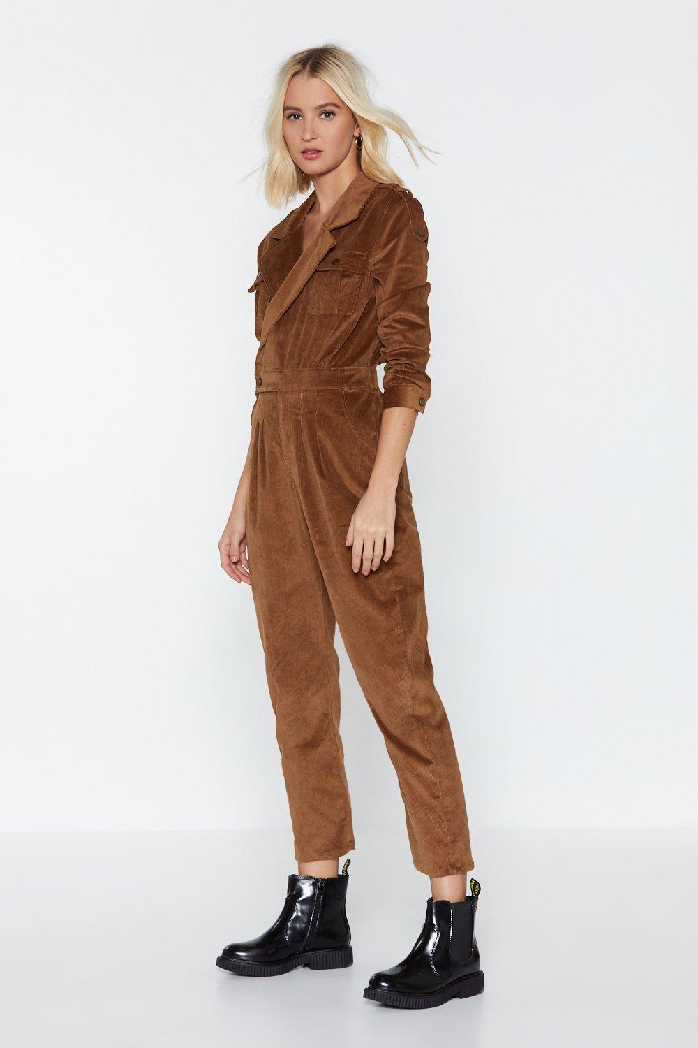 cord jumpsuit