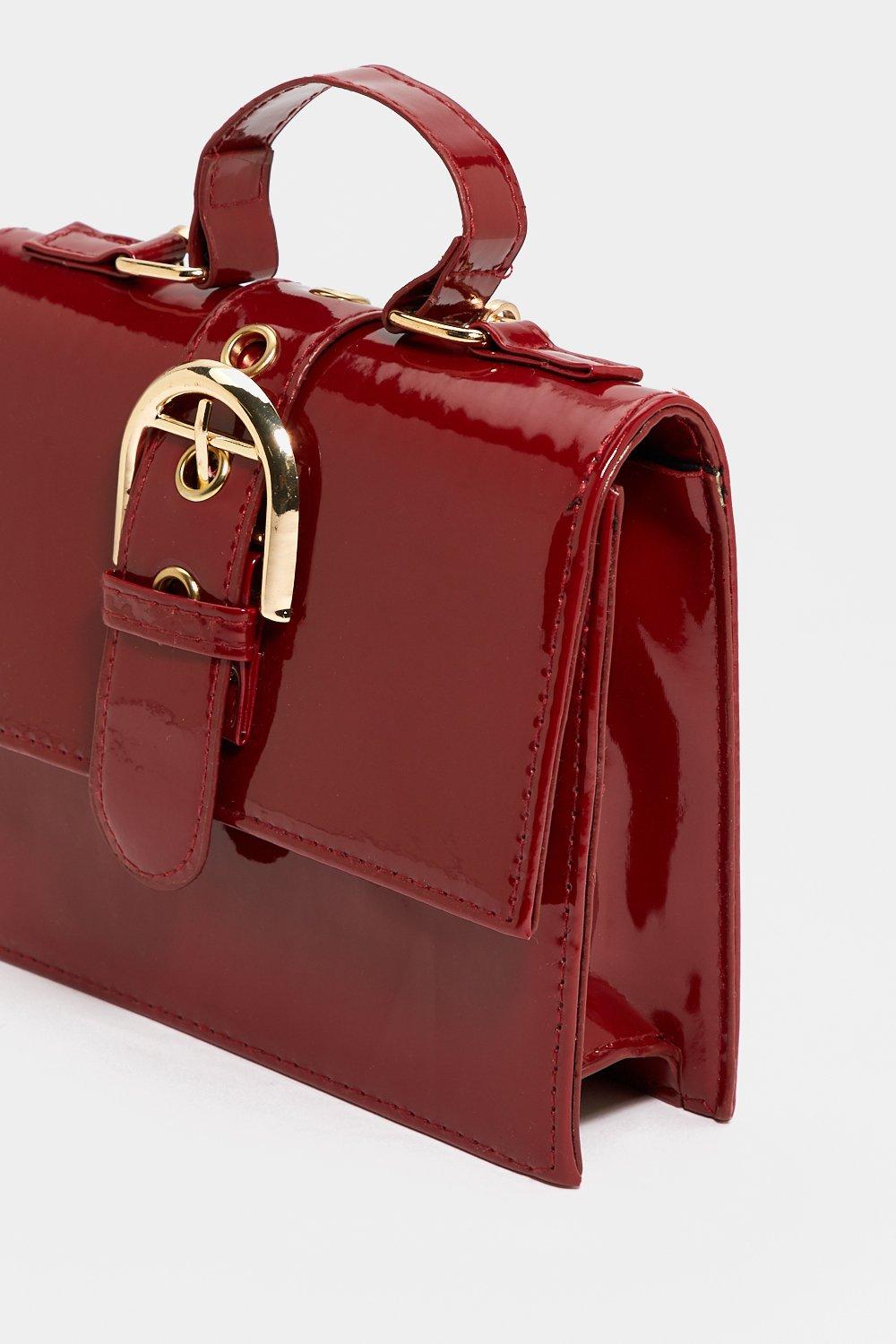 buckle crossbody bag