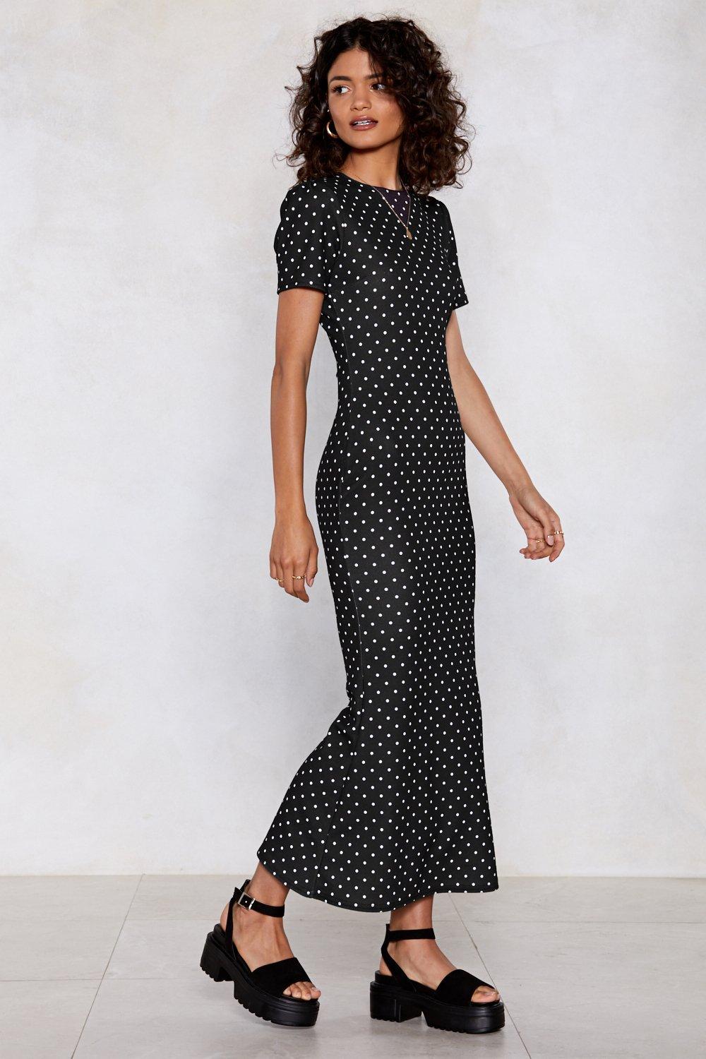 Bang On Polka Dot Dress | Nasty Gal