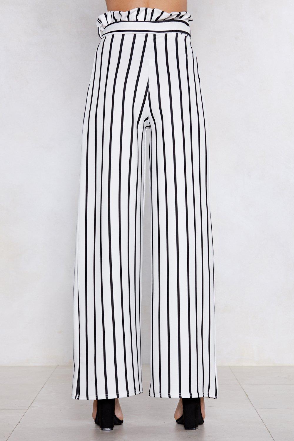 long striped pants