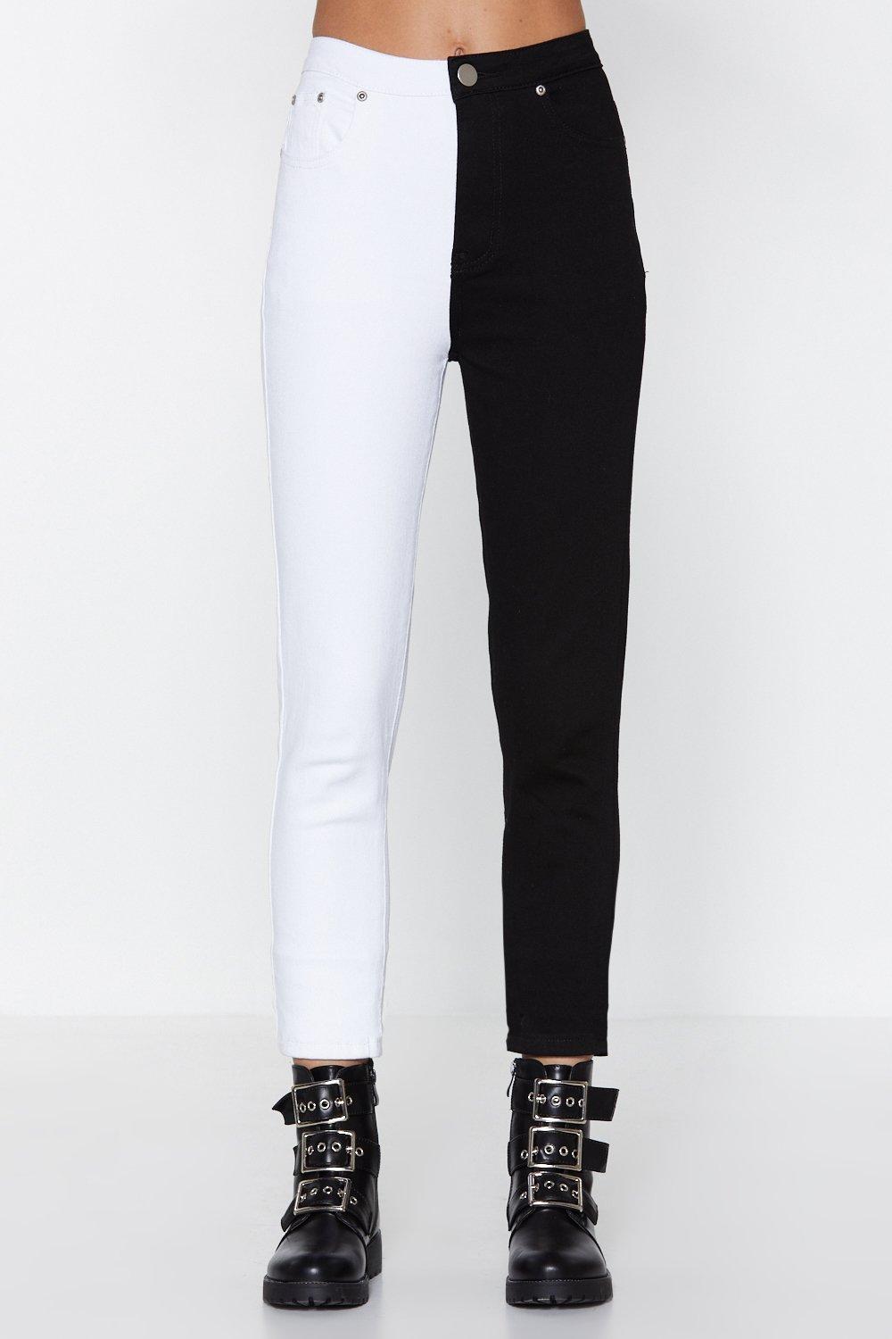 half and half skinny jeans