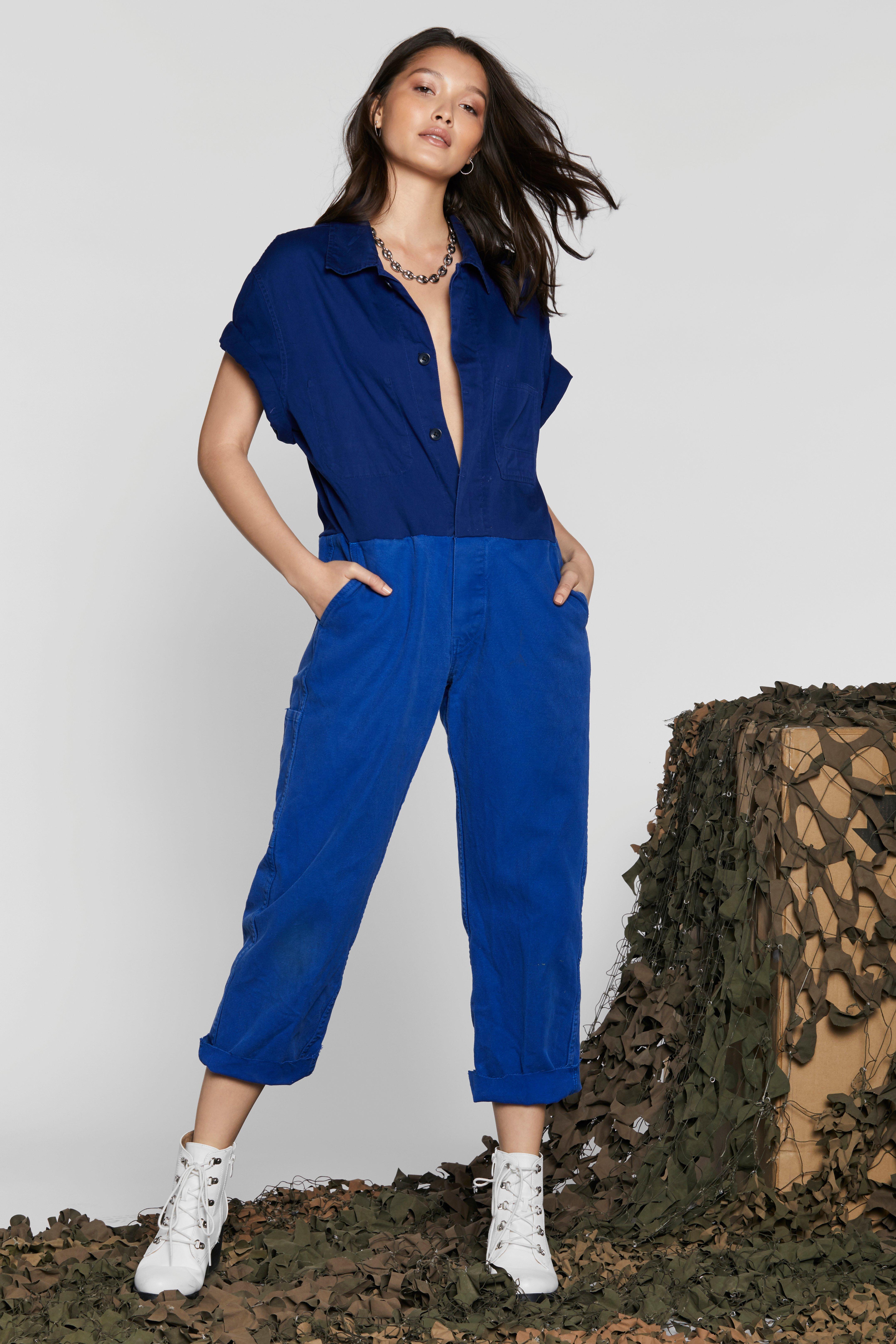 jumpsuit dress denim