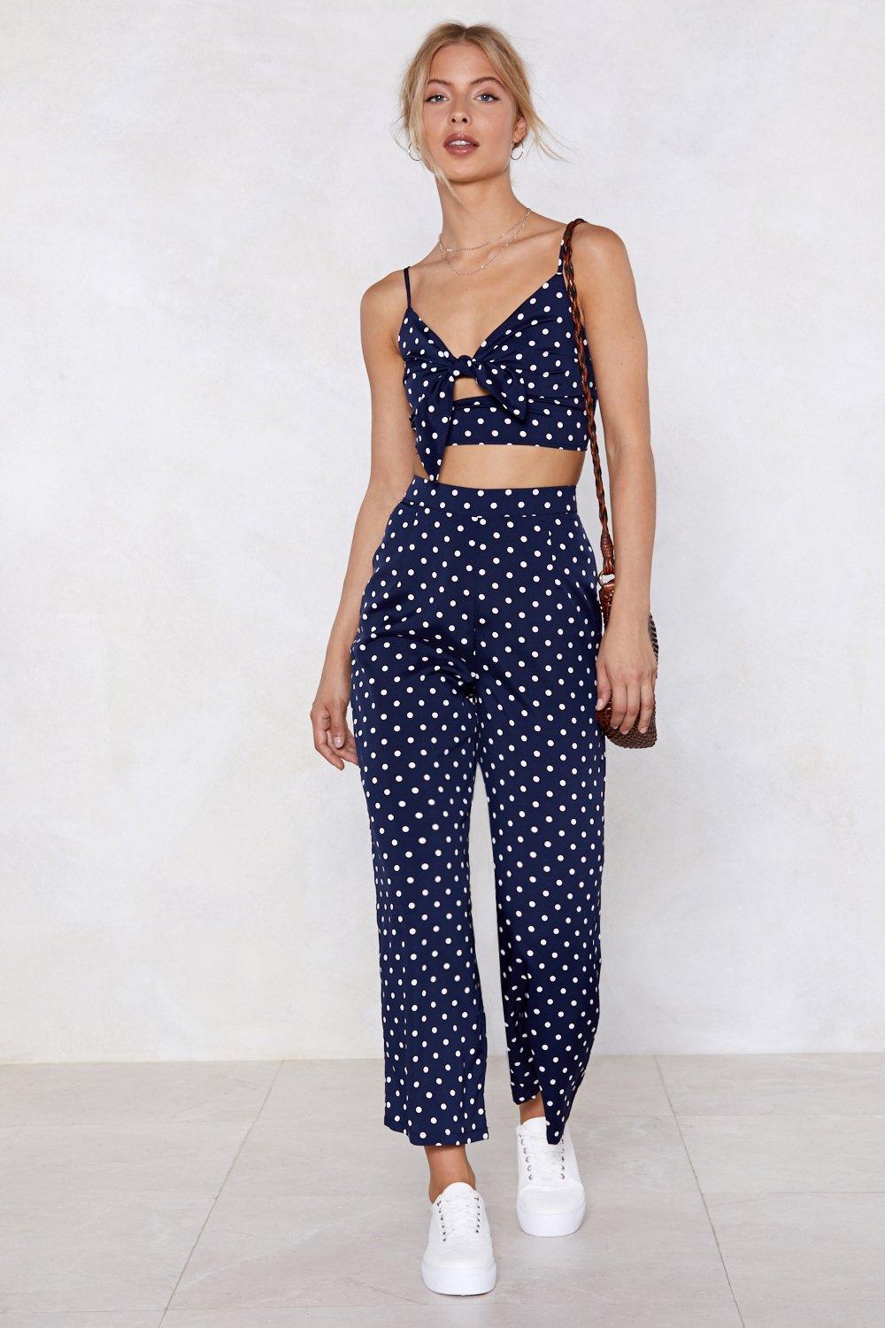 nasty gal polka dot
